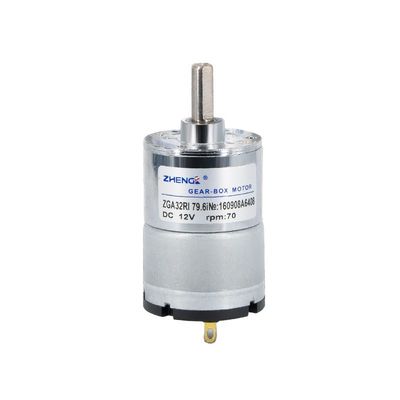 kwaliteit  Mahjong table ZHENGKE 12v DC motor and gearbox ZGA32RI 33mm diameter 20RPM 6KG.CM HIGH TORQUE fabriek